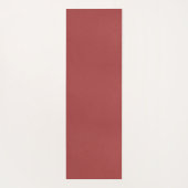 Rote Imitate Leather Yoga Mat Yogamatte (Rückseite)