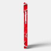 Rote iPhone-Hülle mit geprägtem Design Case-Mate iPhone Hülle (Rückseite / Links)