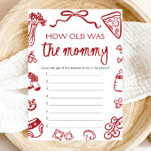 Rote italienische Hand zeichnete wie alt war das M Einladung