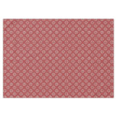 Rote Jacquard-Weihnachtsdecke Tischdecke (Vorderseite (Horizontal))