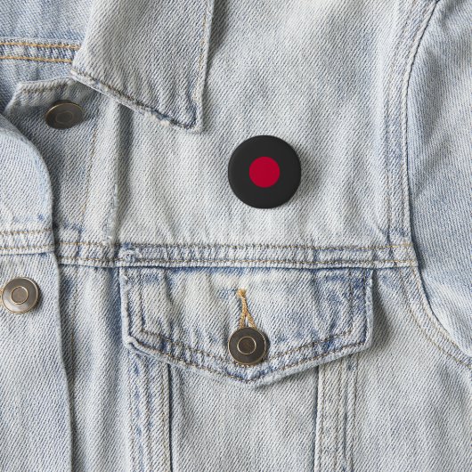 Rote Japan-Sonne Button (Beispiel)
