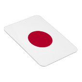 Rote Japan-Sonne Magnet (Rechte Seite)
