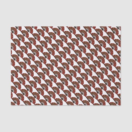 Rote japanische antike Fans Seidenpapier (Vorderseite)