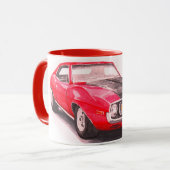 Rote Javelin-Tasse 1974 Tasse (Vorderseite Links)