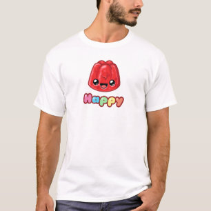 Rote Jelly Happy Text - Happy Jump T-Shirt