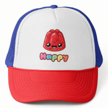 Rote Jelly Happy Text - Happy Jump