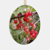 Rote Johannisbeere Keramik Ornament (Rechts)