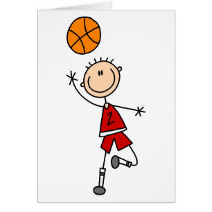 Rote Jungen-Basketball-T - Shirts und Geschenke