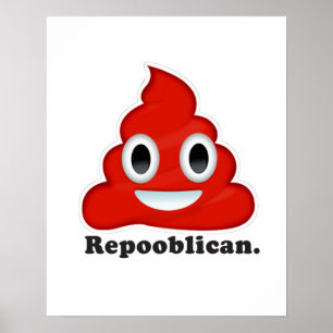 Rote Kacke Repooblikaner - Poster