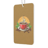 Rote Kaffeetasse Autolufterfrischer (Links)