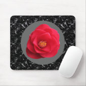 Rote Kamelie-Blume Mousepad (Mit Mouse)