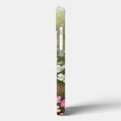 Rote Kardinäle Bird House Flower Garden Case-Mate iPhone Hülle (Rückseite / Links)