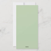 Rote Kardinäle Weihnachten Birnen Light Green (Rückseite)