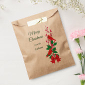 Rote Kardinäle zu Weihnachten Geschenktütchen (Versiegelt)