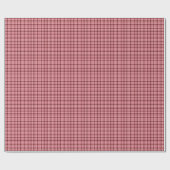 Rote Karierte karierte Karton-Textur Geschenkpapier (Flach)