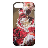 Rote Karnevalmaske in Venedig, Italien Case-Mate iPhone Hülle (Rückseite)
