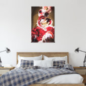 Rote Karnevalmaske in Venedig, Italien Leinwanddruck (Insitu (Schlafzimmer))