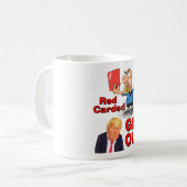 Rote Karte Kaffeetasse (Vorderseite Links)