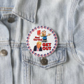 Rote Karte Knopf Button (Beispiel)