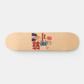 Rote Karte Skateboard (Horizontal)