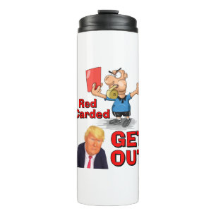 Rote Karte Thermotasse Thermosbecher