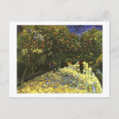 Rote Kastanien im Arles Park, Van Gogh Fine Art Postkarte (Vorderseite)
