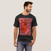 Rote Katze T-Shirt (Vorne ganz)