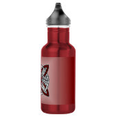Rote keltische Kunst Trinkflasche (Rechts)
