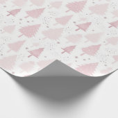 Rote Kiefern Geschenkpapier (Ecke)