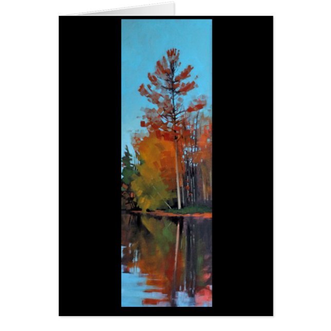 Rote Kiefern-Reflexion (Vorne)