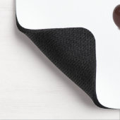 Rote Kirschbeere: Der Graduate Mousepad (Ecke)