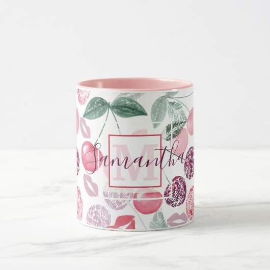 Rote Kirschbeere Tasse (Zentrum)