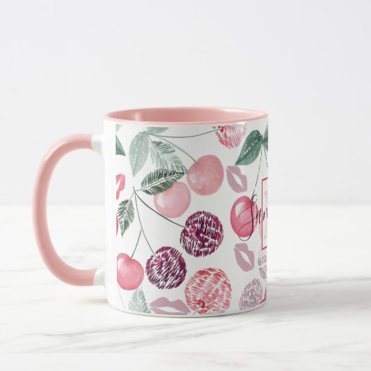 Rote Kirschbeere Tasse (Links)