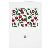 Rote Kirschen auf Weiß (Hinten)