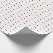 Rote Kirschen-Garnele RCS Geschenkpapier (Ecke)