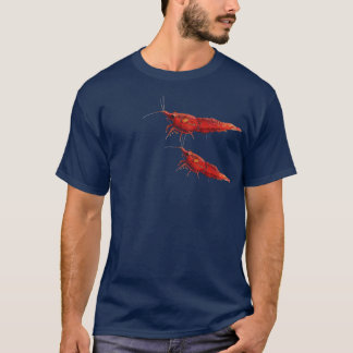 Rote Kirschen-Garnelen T-Shirt