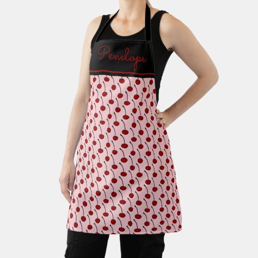 Rote Kirschen Personalisiert Schürze (InSitu)