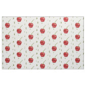 Rote Kirschen Stoff (Fat Quarter (45,7 x 55,9 cm))