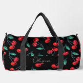 Rote Kirschen, süß Duffle Bag (Vorderseite)