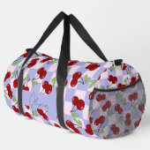 Rote Kirschen, süß Duffle Bag (Rechte Ecke)