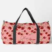 Rote Kirschen, süß Duffle Bag (Vorderseite)