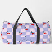 Rote Kirschen, süß Duffle Bag (Vorderseite)