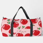 Rote Kirschen, süß Duffle Bag (Vorderseite)