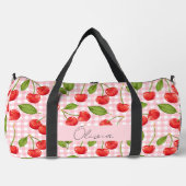 Rote Kirschen, süß Duffle Bag (Vorderseite)