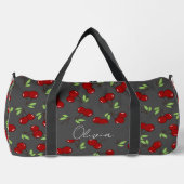 Rote Kirschen, süß Duffle Bag (Vorderseite)