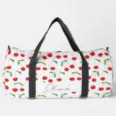 Rote Kirschen, süß Duffle Bag (Vorderseite)