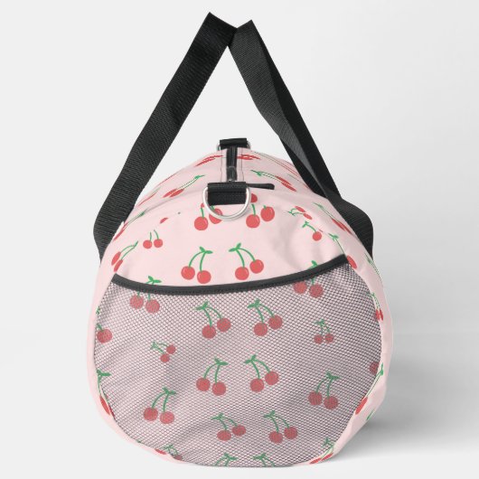 Rote Kirschen, süß Duffle Bag (Rechts)