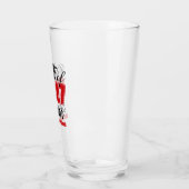 Rote Klasse 2027 Senior Custom High School Glas (Links)