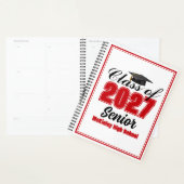 Rote Klasse 2027 Senior Custom High School Planer (Anzeige)