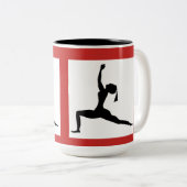 Rote klassische Tasse/Farbwahl / Kaffeecup (15 OZ) Zweifarbige Tasse (VorderseiteRechts)